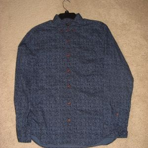 Mens J crew Med long sleeve shirt